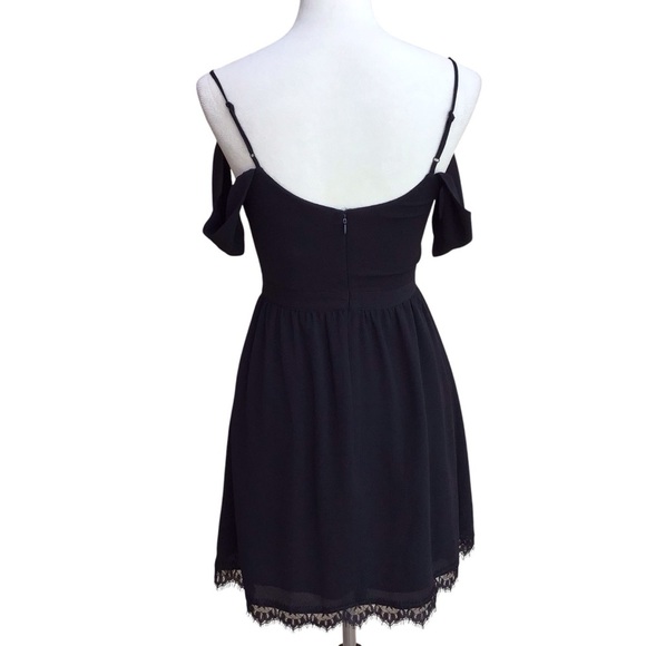 WAYF Black Mini Dress Revolve Nordstrom NEW - Picture 7 of 9